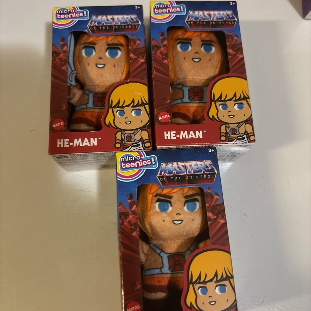 Mattel‎ Micro Teenies He-Man Figure Box
